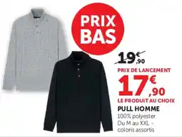 Super U PULL HOMME offre