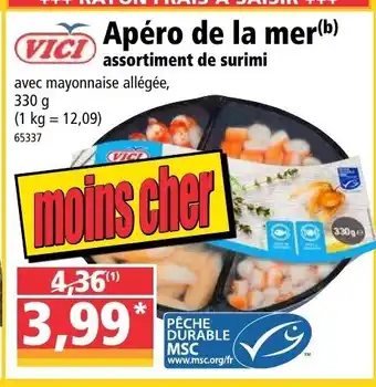 Norma Apéro de la mer offre