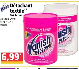 Norma Detachant textile offre