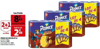 Auchan Lu prince au chocolat offre
