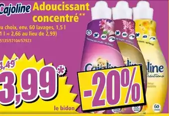 Norma Adoucissant concentré offre