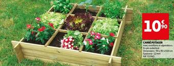 Auchan Carré potager offre