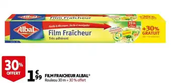 Auchan Albal film fraicheur offre