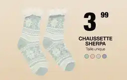 Marché aux Affaires CHAUSSETTE SHERPA offre