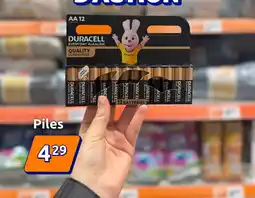 Action Duracell Piles offre
