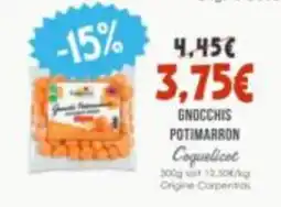 Naturalia Coquelicot Gnocchis Potimarron offre