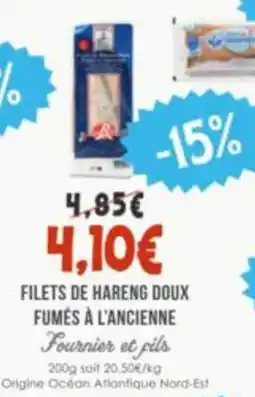 Naturalia Fournier et fils FILETS DE HARENG DOUX offre