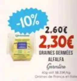 Naturalia Germline Graines germées Alfalfa offre