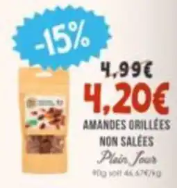 Naturalia Plain Jour Amandes grillées offre