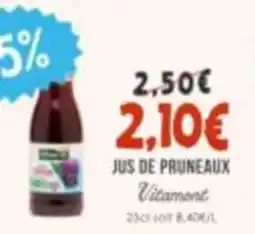 Naturalia Vitament Jus de prunEAUX offre