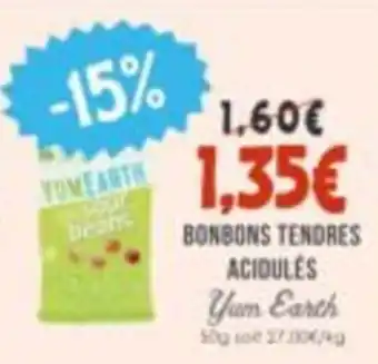 Yum Earth Bonbons tendres acidulés