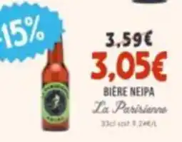 Naturalia La Parisienne Bière NEIPA offre