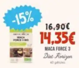 Naturalia Diet Horizon MACA FORCE 3 offre