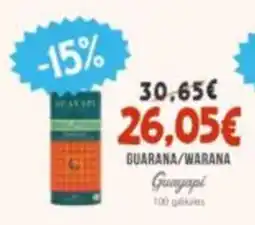 Naturalia Guayapi GUARANA/WARANA offre