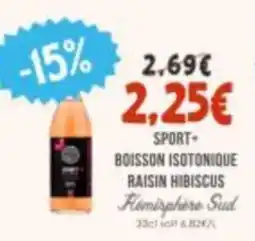 Naturalia Hémisphère Sud Boisson isotonique offre