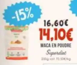 Naturalia Superdiet Maca en poudre offre