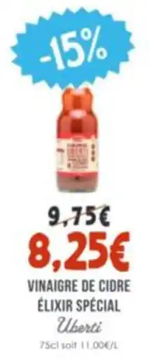 Naturalia Uberti Vinaigre de cidre Élixir spécial offre