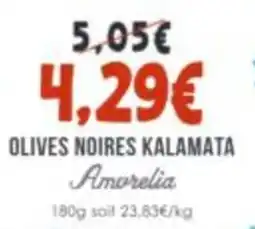 Naturalia Amvrelia Olives noires kalamata offre