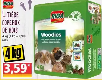 Norma Liitière copeaux de bois offre