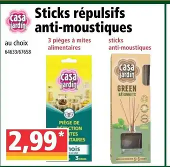 Norma Sticks répulsif anti-mostiques offre