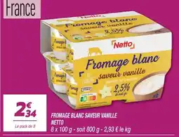 Netto Netto Fromage blanc offre