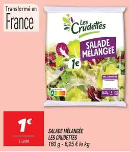 Netto Les Crudettes SALADE MÉLANGÉE offre