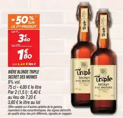 Netto Triple Secret des Moines offre