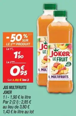 Netto Joker Jus multifruits offre