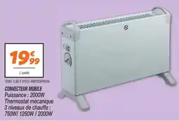 Netto CONVECTEUR MOBILE offre