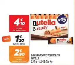 Netto Nutella B-ready offre