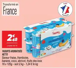 Netto Netto Yaourts aromatisés offre