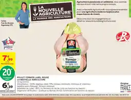 Intermarché La nouvelle agriculture poulet fermier label rouge offre