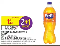 Intermarché Fanta boisson gazeuse orange offre