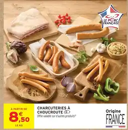Intermarché Charcuteries à choucroute offre
