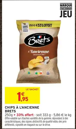 Intermarché Brets chips à l'ancienne offre