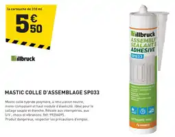 Tout faire matériaux Mastic colle d'assemblage sp033 offre