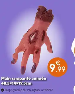 Maxi Bazar Main rampante animée offre