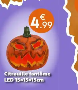 Maxi Bazar Citrouille fantôme led offre
