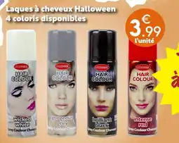 Maxi Bazar Goodmark laques à cheveux halloween 4 coloris disponibles offre