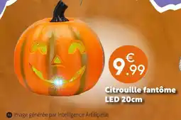 Maxi Bazar Citrouille fantôme led offre