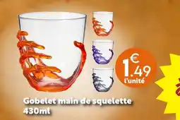 Maxi Bazar Gobelet main de squelette offre