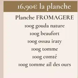 Intermarché Planche fromagere offre