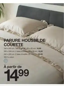 Zeeman Parure housse de couette offre