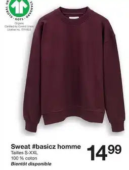 Zeeman Sweat homme offre