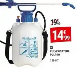 Gamm vert Pulverisateur pulpro offre