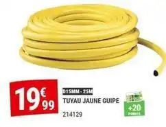 Gamm vert Tuyau jaune guipe offre