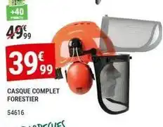 Gamm vert Complet - casque forestier offre