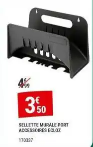 Gamm vert Ecloz - sellette murale port accessoires offre