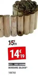 Gamm vert Bordure siloux offre