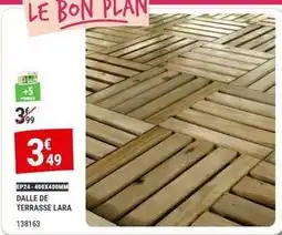 Gamm vert Dalle de terrasse lara offre